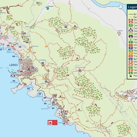 Appartamento di 35 m² con 1 camera Lerici Esterno foto